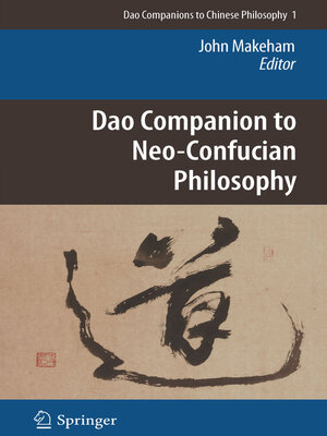 cover image of Dao Companion to Neo-Confucian Philosophy